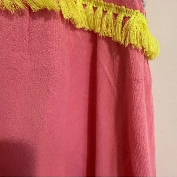 Hanna Banana Little Girl Baby Doll Dress with Embellishment Coral Color size 5 - Picture 7 of 8